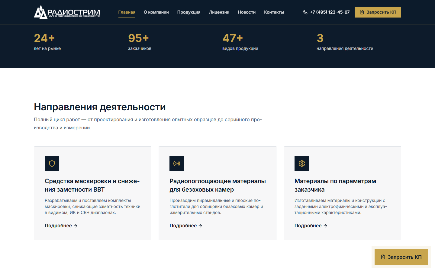 Направления деятельности
